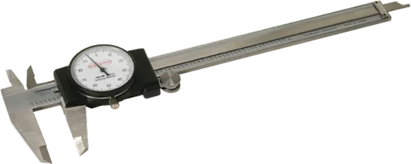 Stainless Steel Dial Caliper, 6"