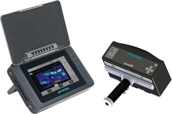 Pundit 250 Array, Rapid Ultrasonic Pulse Echoing Imaging