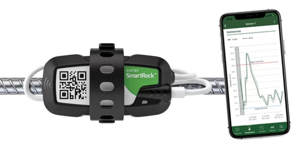 SmartRock™, Wireless Maturity Sensors