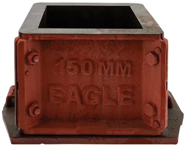 Concrete Cube Mold, Steel, Heavy-Duty