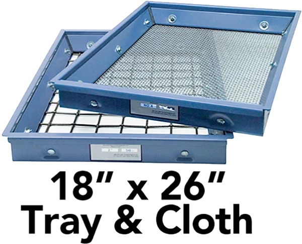 Screen Tray & Cloth, 18" x 26" (457 x 660mm)