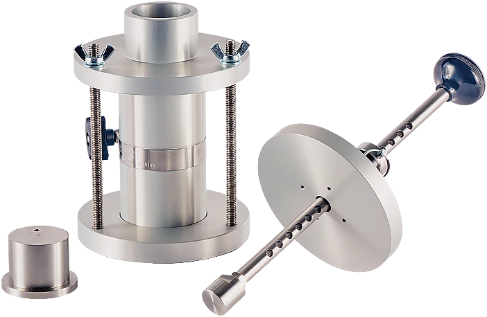 Compaction Mold, Three-Part with Hammer - Sartell Instrumentation